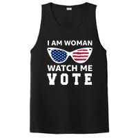 I Am Woman Watch Me Vote PosiCharge Competitor Tank