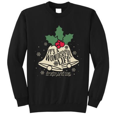 ItS A Wonderful Life Everytime A Bell Rings Christmas Movie Sweatshirt