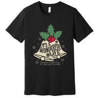 ItS A Wonderful Life Everytime A Bell Rings Christmas Movie Premium T-Shirt