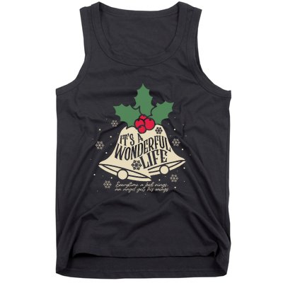 ItS A Wonderful Life Everytime A Bell Rings Christmas Movie Tank Top