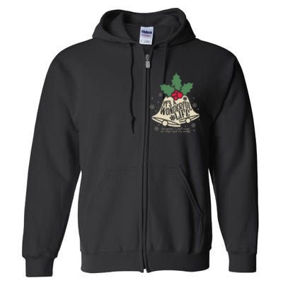 ItS A Wonderful Life Everytime A Bell Rings Christmas Movie Full Zip Hoodie