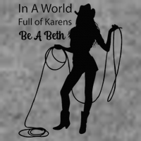 In A World Full Of Karens Be A Beth Design Cool Toddler Hoodie
