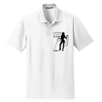 In A World Full Of Karens Be A Beth Design Cool Dry Zone Grid Polo