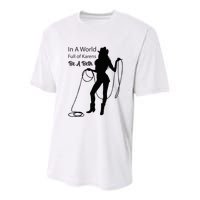 In A World Full Of Karens Be A Beth Design Cool Youth Performance Sprint T-Shirt