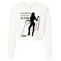 In A World Full Of Karens Be A Beth Design Cool Cropped Pullover Crew