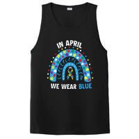 In April We Wear Blue Rainbow PosiCharge Competitor Tank