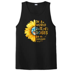 In A World Full Of Roses Be A Sunflower PosiCharge Competitor Tank