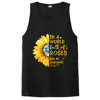 In A World Full Of Roses Be A Sunflower PosiCharge Competitor Tank