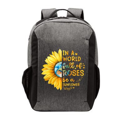 In A World Full Of Roses Be A Sunflower Vector Backpack