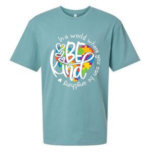 In A World Where You Can Be Anything Be Kind Kindness TShirt Sueded Cloud Jersey T-Shirt