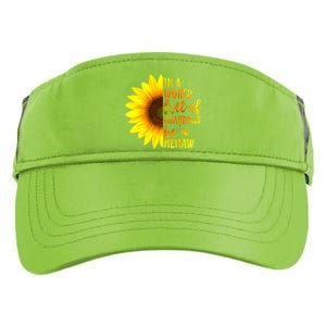 In A World Full Of Grandmas Be A Memaw Mothers Day Gift Adult Drive Performance Visor