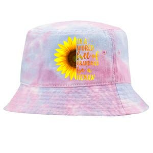 In A World Full Of Grandmas Be A Memaw Mothers Day Gift Tie-Dyed Bucket Hat