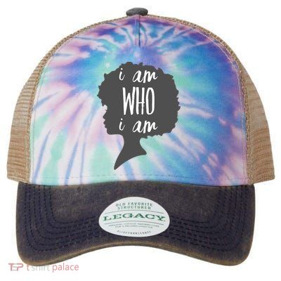 I AM Who I AM Legacy Tie Dye Trucker Hat
