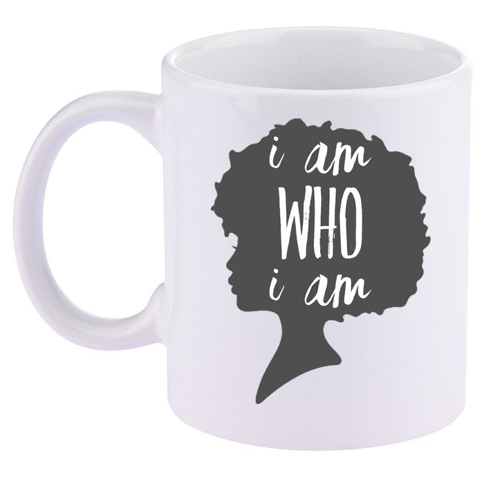I AM Who I AM 11oz C Handle Ceramic Mug