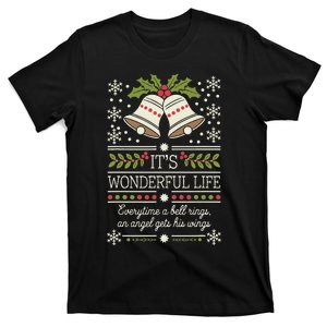 ItS A Wonderful Life Everytime A Bell Rings Christmas T-Shirt