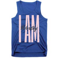 I Am Worthy Inspirational Funny Gift Tank Top