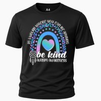 In A World Where You Can Be Anything Be Kind Autism Awareness Performance Shirt
