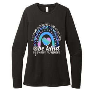 In A World Where You Can Be Anything Be Kind Autism Awareness Womens CVC Long Sleeve Shirt