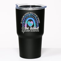 In A World Where You Can Be Anything Be Kind Autism Awareness Tumbler