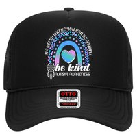 In A World Where You Can Be Anything Be Kind Autism Awareness Hat