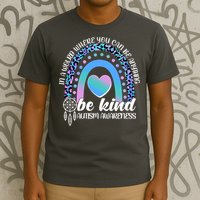 In A World Where You Can Be Anything Be Kind Autism Awareness T-Shirt