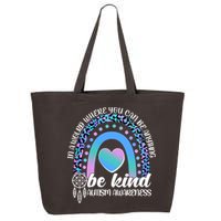 In A World Where You Can Be Anything Be Kind Autism Awareness 25L Jumbo Tote