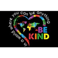 In A World Anything Be Kind Unity Day Heart Anti Bullying Bumper Sticker