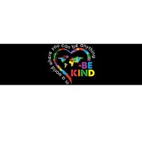 In A World Anything Be Kind Unity Day Heart Anti Bullying Bumper Sticker