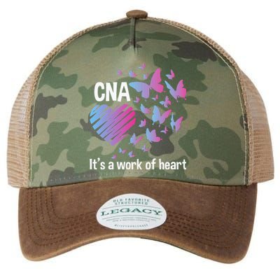 Its A Work Of Heart CNA Certified Nursing Assistant Legacy Tie Dye Trucker Hat