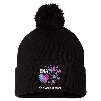 Its A Work Of Heart CNA Certified Nursing Assistant Pom Pom 12in Knit Beanie