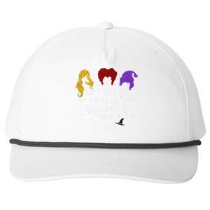 In A World Full Of Princesses Be A Witch Halloween Snapback Five-Panel Rope Hat