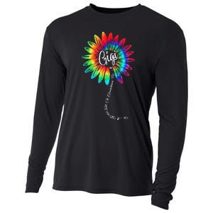 In A World Full Of Grandmas Be A GiGi Happy Mother's Day Cooling Performance Long Sleeve Crew