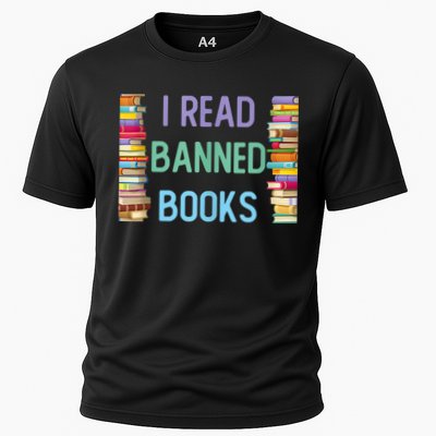 I Am With The Banned Books Shirts Funny I Read Banned Books Performance Shirt
