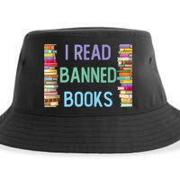 I Am With The Banned Books Shirts Funny I Read Banned Books Sustainable Bucket Hat