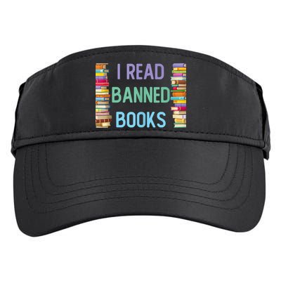 I Am With The Banned Books Shirts Funny I Read Banned Books Adult Drive Performance Visor