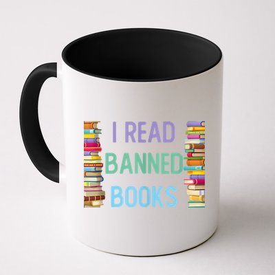 I Am With The Banned Books Shirts Funny I Read Banned Books Mug