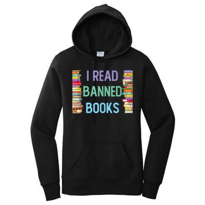 I Am With The Banned Books Shirts Funny I Read Banned Books Women's Pullover Hoodie