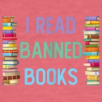 I Am With The Banned Books Shirts Funny I Read Banned Books Garment-Dyed Sweatshirt