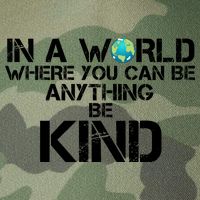 In A World Where You Can Be Anything Be Kind Legacy Tie Dye Trucker Hat