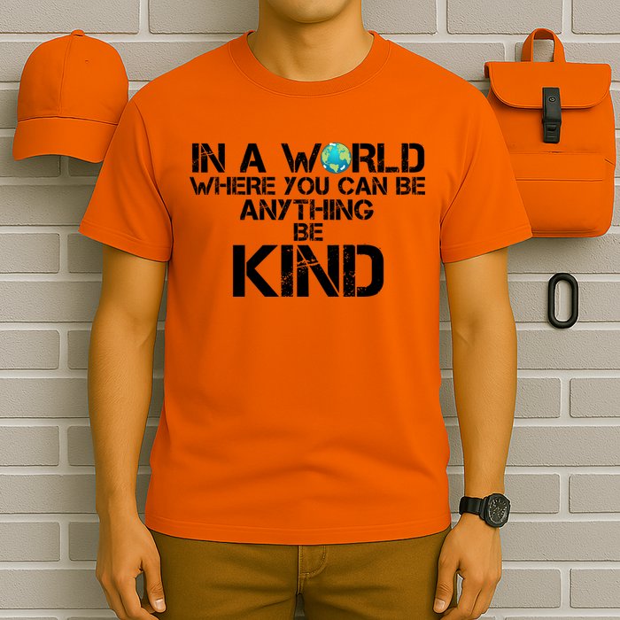 In A World Where You Can Be Anything Be Kind T-Shirt
