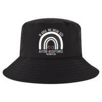 In April We Wear Red Autism Acceptance Red Instead Rainbow Cool Comfort Performance Bucket Hat