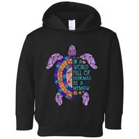 In A World Full Of Grandmas Be A Memaw Turtle MotherS Day Toddler Hoodie