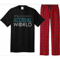 Its Accrual World Funny Accounting Accountant CPA Pajama Set