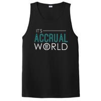 Its Accrual World Funny Accounting Accountant CPA PosiCharge Competitor Tank