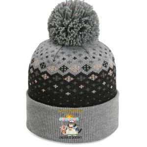 ItLl All Work Out Unless It DoesnT Funny Cat Ice Cream The Baniff Cuffed Pom Beanie