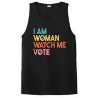 I Am Woman Watch Me Vote 2024 PosiCharge Competitor Tank