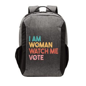 I Am Woman Watch Me Vote 2024 Vector Backpack