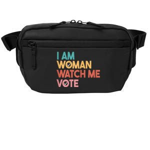 I Am Woman Watch Me Vote 2024 Crossbody Pack