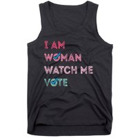 I Am Woman Watch Me Vote 2024 Tank Top