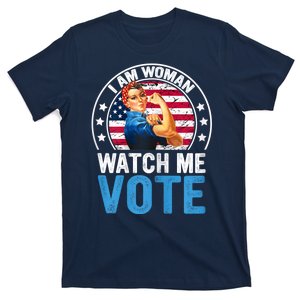 I Am Woman Watch Me Vote 2024 T-Shirt